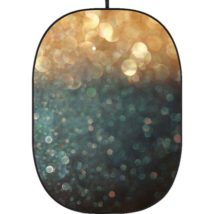 [CLEARANCE] Godox Collapsible Backdrop 1.5 x 2m Bokeh Textured Easy Set Up with Wrinkle-Free for Smooth & Seamless Look, Self-Supporting Collapsible Frame, and Non-Reflective Material for Photography | CBA-TB0012