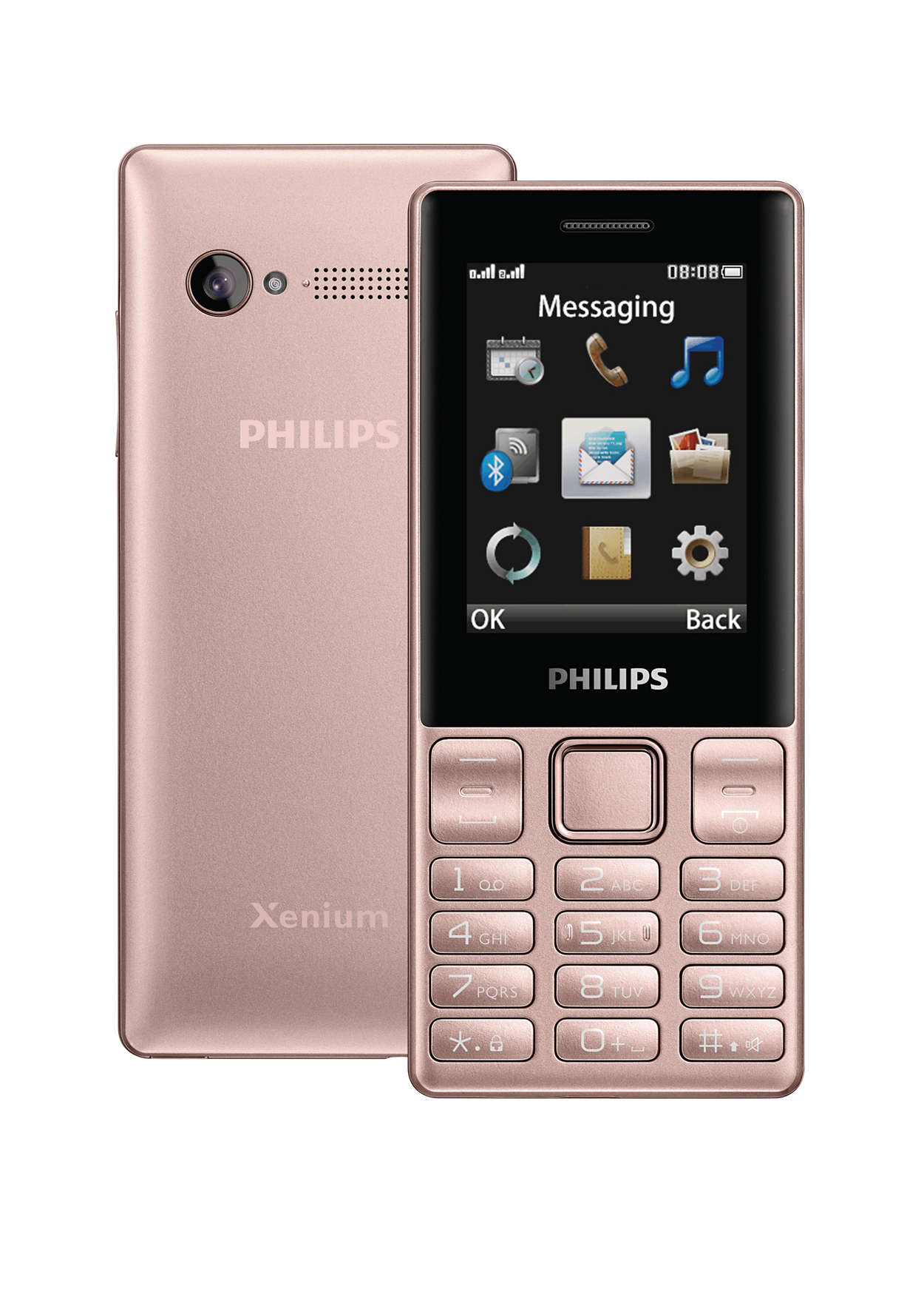 Philips Xenium E170 Basic Mobile Phone Bluetooth / Dual Sim