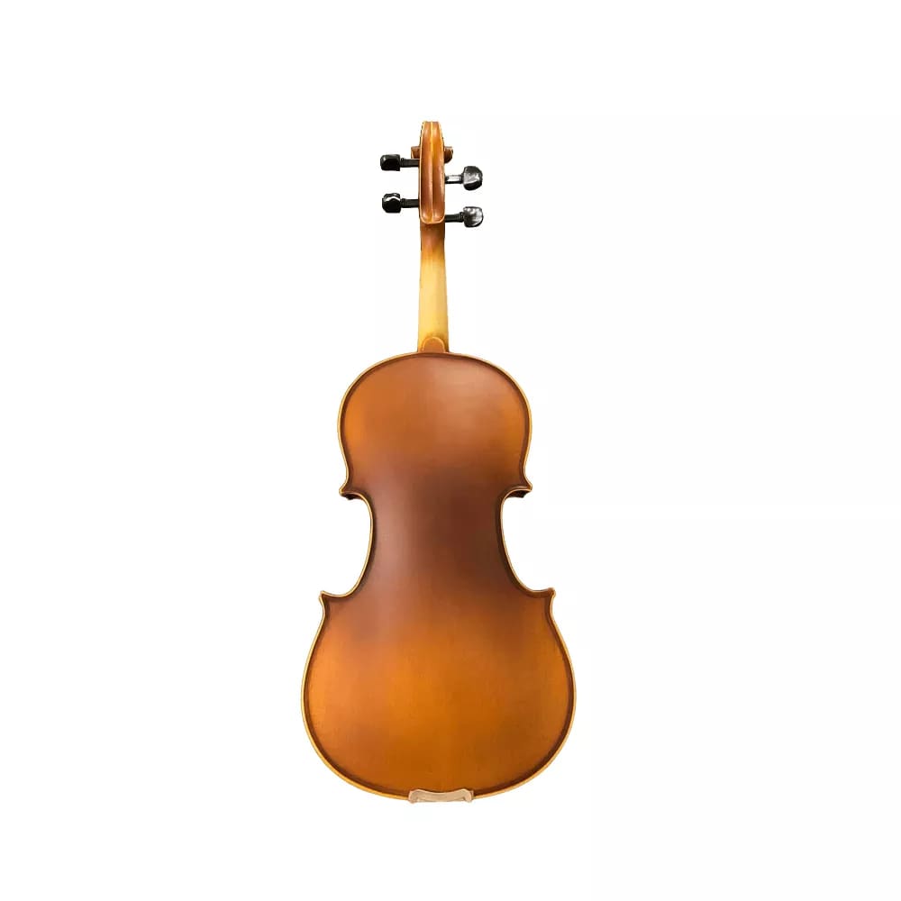 Fernando VP-50N 4/4 Classical Violin Set with Matte Amber Finish, Case, Bow, and String Rosin for Musician Beginners and Students