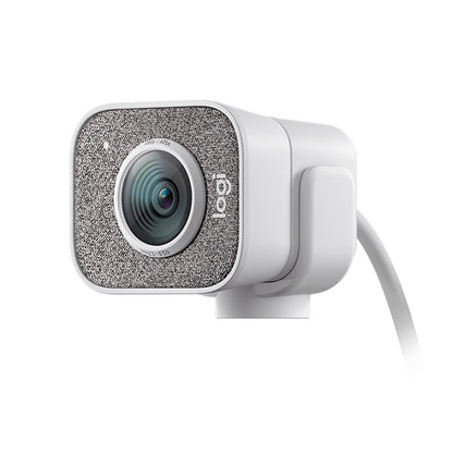 Logitech StreamCam Full HD 60fps USB Type-C Webcam, Windows and Mac Compatible (WHITE)