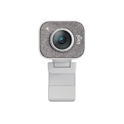 Logitech StreamCam Full HD 60fps USB Type-C Webcam, Windows and Mac Compatible (WHITE)