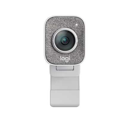 Logitech StreamCam Full HD 60fps USB Type-C Webcam, Windows and Mac Compatible (WHITE)