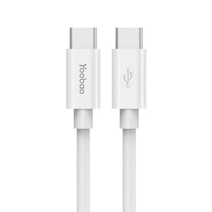 [CLEARANCE] Yoobao 1.2m USB Type C to Lightning PD Power Delivery Fast Charging Cable (White) | YB-482PD