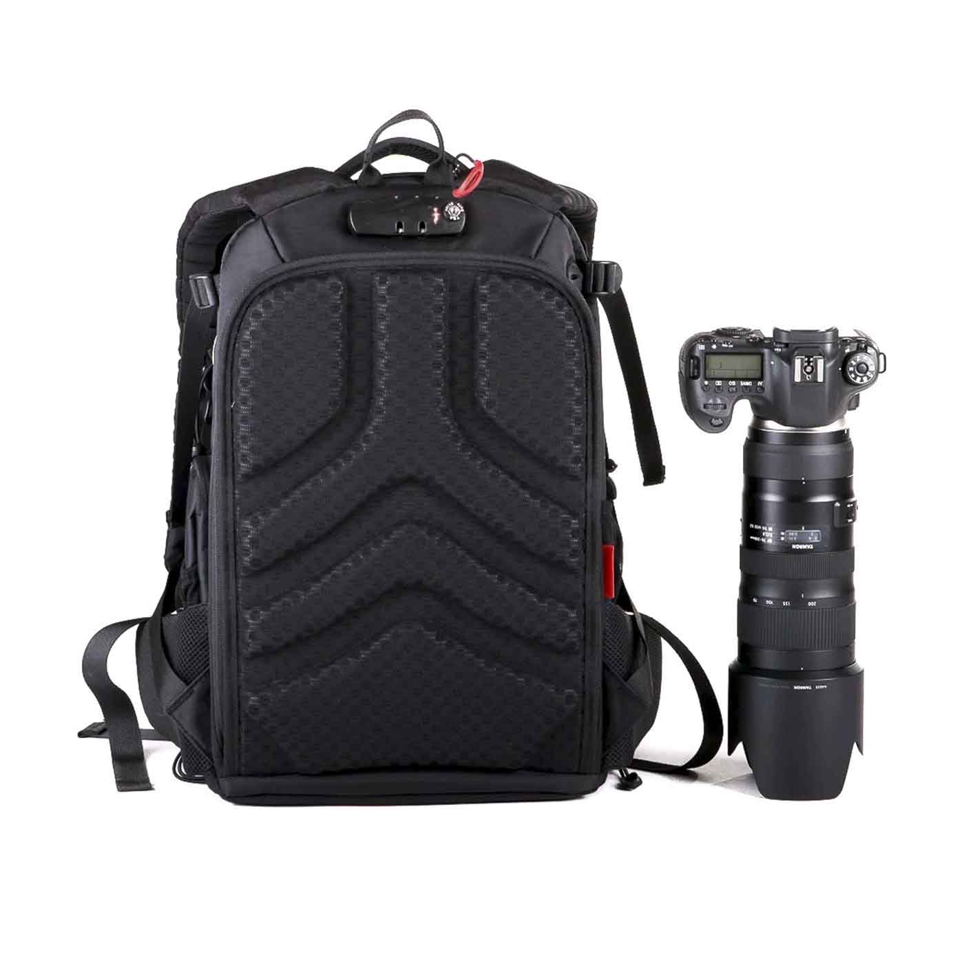 Eirmai Waterproof Camera Backpack Photography Bag with Tripod Compartment for Travel Photographers Videographers