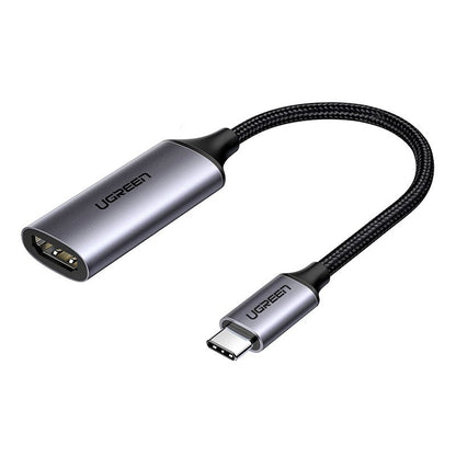 UGREEN USB Type-C Male to HDMI 2.0 Female 4K 60Hz Adapter Cable Aluminum Alloy Converter for Laptop, TV, Monitor, Tablet, Smartphone (10cm) | 70444