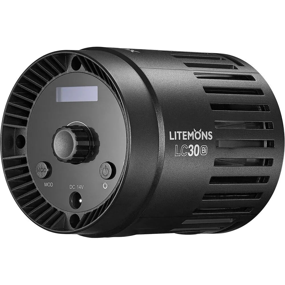 Godox LC30 Litemons LED Tabletop Studio Light Kit with 11 Light Effects, 3200-6500K for Vlogging and Videography (Bi-Color) | LC30BI K1
