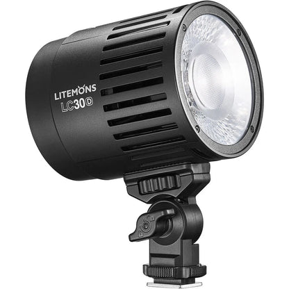 [CLEARANCE] Godox LC30 Litemons LED Tabletop Studio Light Kit with 8 Light Effects, 5600K for Vlogging and Videography (Daylight) | LC30D-K1 LC30D K2