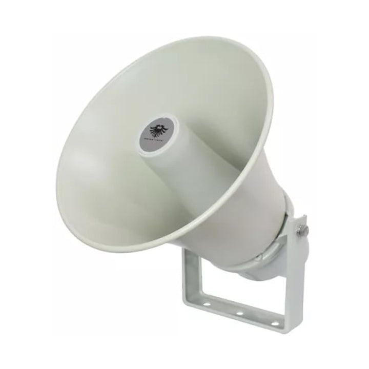 KEVLER HS-30S 10" 4W Aluminum PA Horn Speaker with 107dB Sensitivity, Built-In 100V Multi-Tap Transformer, 380Hz-8KHz Max Frequency and Clear Vocals