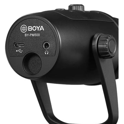 [CLEARANCE] Boya BY-PM500 Cardioid, Omnidirectional USB Microphone For live streaming, vlogging, gaming, and recording podcasts and music (iOS, Android, Mac & Windows)