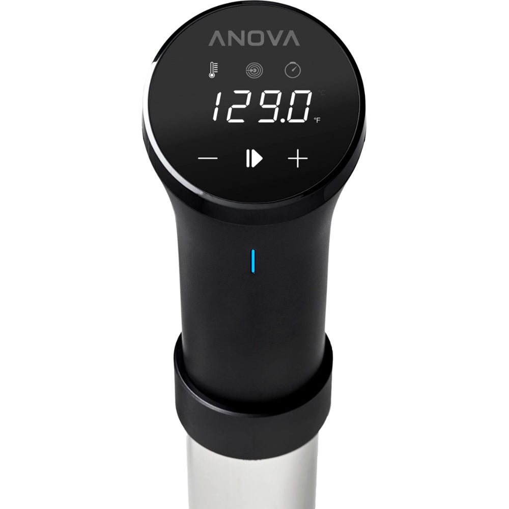 Anova Precision Cooker 3.0 1000W Sous Vide Machine Vacuum Slow Controlled Cooker with 20L Precise Cooking Temperature, 8L/min Flow Rate, Dual Band Wi-Fi and iOS / Android App Connectivity, Water-Resistant - Home Kitchen Appliance