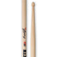 Vic Firth American Concept Freestyle 85A Hickory Wood Hybrid Tip Drumsticks (Pair) Drum Sticks for Drums and Percussion