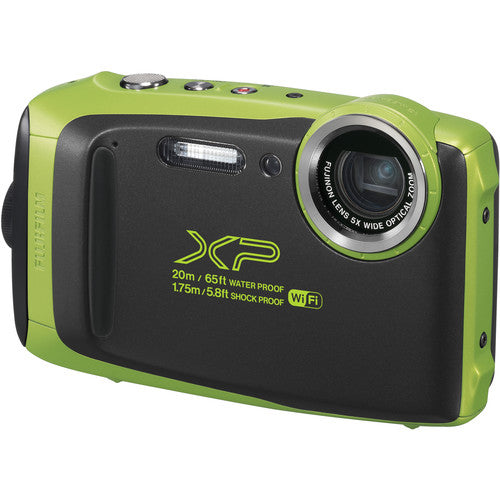 FUJIFILM FinePix XP130 Digital Camera with 28-140mm Fixed Lens (Lime)