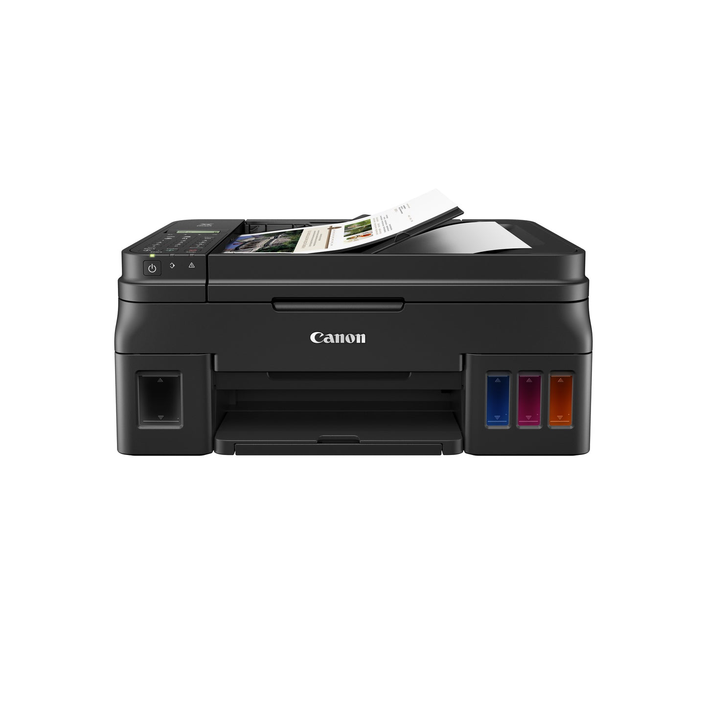 Canon PIXMA G3020 3-in-1 Inkjet Refillable Ink Tank Printer with Print, Scan and Copy Function, 4800DPI Printing Resolution, 100 Max Sheets, 9ipm Print Speed,  USB PC Interface and Wireless Printing for Home and Office Use