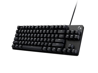 >>>𝐂𝐋𝐄𝐀𝐑𝐀𝐍𝐂𝐄<<< Logitech G413 SE Tactile Mechanical Gaming Keyboard with LED Lightning, PBT Keycaps, 6-Key Rollover with Anti-Ghosting for Windows, macOS (Full Size, Tenkeyless)