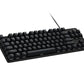 Logitech G413 SE Tactile Mechanical Gaming Keyboard with LED Lightning, PBT Keycaps, 6-Key Rollover with Anti-Ghosting for Windows, macOS (Full Size, Tenkeyless)