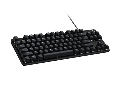 >>>𝐂𝐋𝐄𝐀𝐑𝐀𝐍𝐂𝐄<<< Logitech G413 SE Tactile Mechanical Gaming Keyboard with LED Lightning, PBT Keycaps, 6-Key Rollover with Anti-Ghosting for Windows, macOS (Full Size, Tenkeyless)