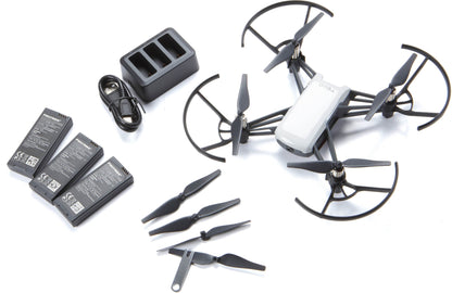 DJI Tello 720p HD 30fps Camera Standard / Boost Combo 100M Flight Distance 13-Minute Flight Time  Remote Controlled Quadcopter Drone Auto Take-Off & Landing with Controller and VR Support for Beginners