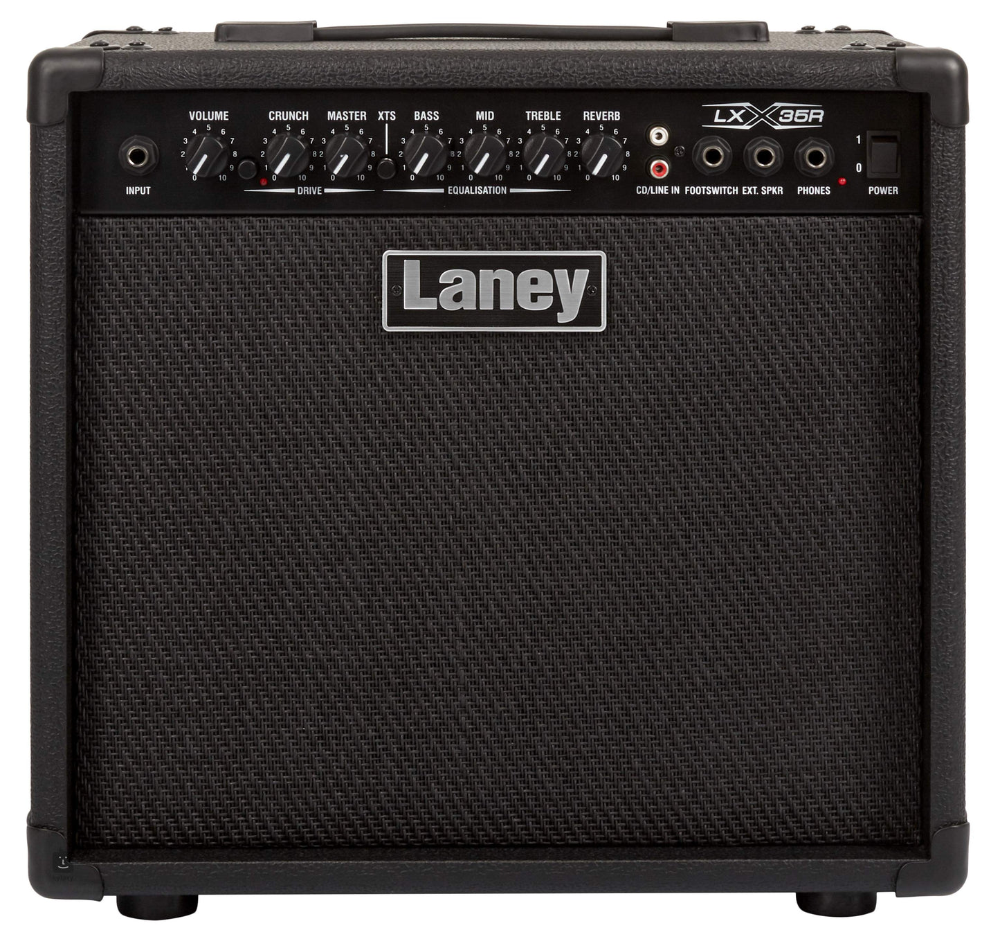 Laney LX35R 35 Watts Twin Channel Guitar Amplifier with 3-Band EQ Tone and On-Board Reverb Feature