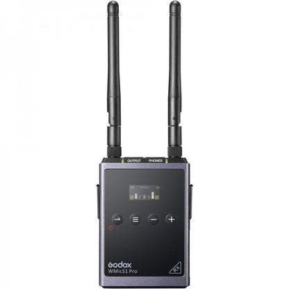 Godox WMicS1 Kit 1 Wireless Omni Lavalier Microphone 514 to 596 MHz Mic for Mirrorless/DSLR Cameras, Audio Mixers