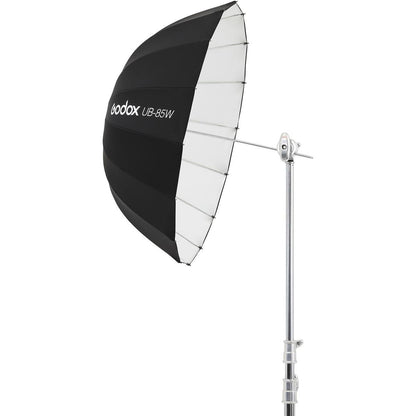 Godox UB-85W 35" Parabolic Umbrella Reflector for Studio Lighting Photography (White)