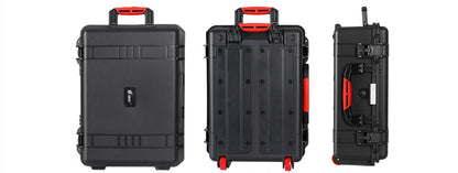 Eirmai R601 Waterproof Rolling Suitcase Hard Case with Inner Bag Detachable Sponge Dividers for Cameras, Drones and Accessories