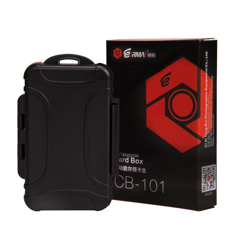 Eirmai Water-Resistant Camera Memory Card Case Durable Micro SD CF TF Card Storage Box
