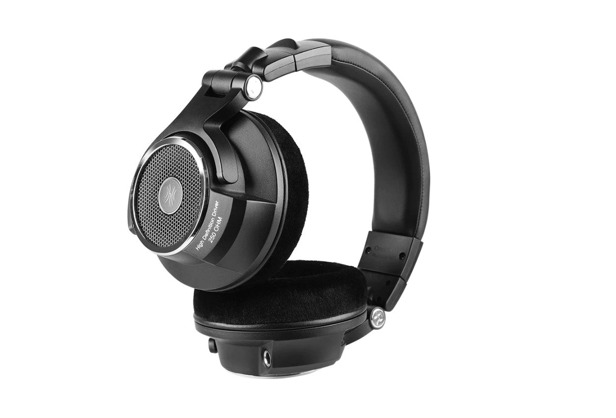 OneOdio Monitor 80 Open-Back Professional Monitoring Wired Headphones 40mm Driver with High Resolution Audio Features for Audio Enthusiasts and DJs, Music Producers (Black)