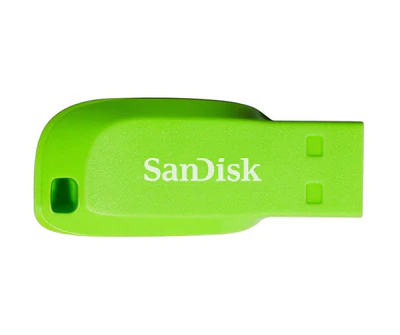 Sandisk Cruzer Blade 32GB USB 2.0 Flash Drive (BLUE) | Model - SDCZ50C-032G-B35BE