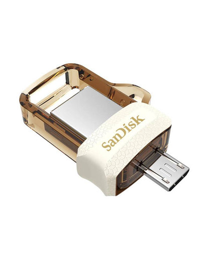 SanDisk Ultra Dual Drive m3.0 USB 3.0 OTG Flash Drive with 130mb/s Read Speed (32GB)