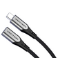 Vention USB Type-C 3.1 Male to Female Extension Cable with 4K UHD Video 60W Fast Charging 5Gbps Data for Mobile Phone Laptop and Other USB-C Devices (0.5M) | TABHD