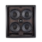 Hiwatt B410HN 600W Compact Bass Extension Speaker Cabinet with 4 10-inch Hi-Performance Drivers Built-in Caster Wheels for Electric Guitars and Bass | B410HN-1200F