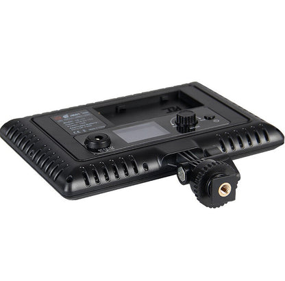 Eirmai YB-J10 12W LED Light 3200-5600k Adjustable Color Temperature with LCD Display for Photo and Video Lighting