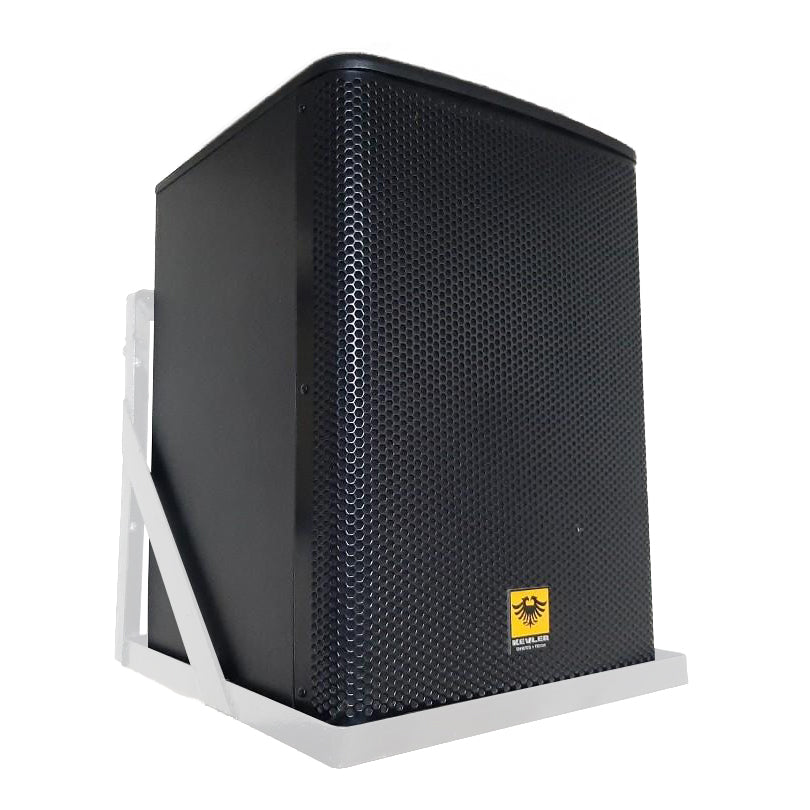 [CLEARANCE] KEVLER KR-312 12" 650W 2-Way Bass Reflex Passive Karaoke Loudspeaker (PAIR) with Banana-Type Audio Input Plugs, 4 Layer Voice Coil Woofer for Vocal and Bass Sound Reinforcement and Built-In Pole and Ceiling Bracket Mounting Ports