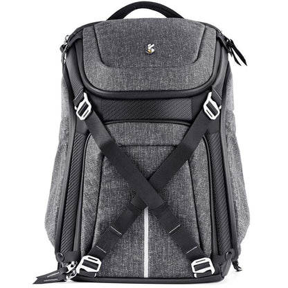 [CLEARANCE] K&F Concept Professional Camera Alpha Backpack Waterproof Large Bag Case with Laptop Compartment (Gray) | KF13-105