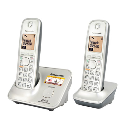 [CLEARANCE] Panasonic KX-TG3712 Rechargeable Ni-MH Wireless Telephone Cordless Phone with Caller ID (Black)