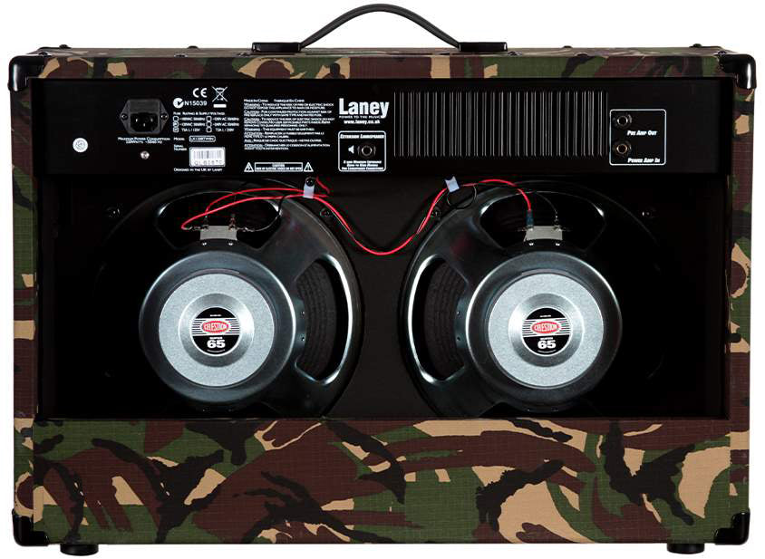 Laney LX120R TWIN SPEAKERS (CAMOUFLAGE) 120Watts 2x12Inches Guitar Amplifier