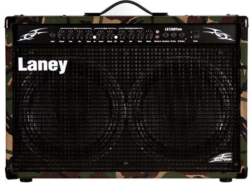 Laney LX120R TWIN SPEAKERS (CAMOUFLAGE) 120Watts 2x12Inches Guitar Amplifier