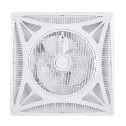 Ucassa APD-60L Embedded Ceiling Fan Integrated Gypsum Board Plasterboard with 3 Speed Control for Home and Industrial Ventilation (600 x 600mm)