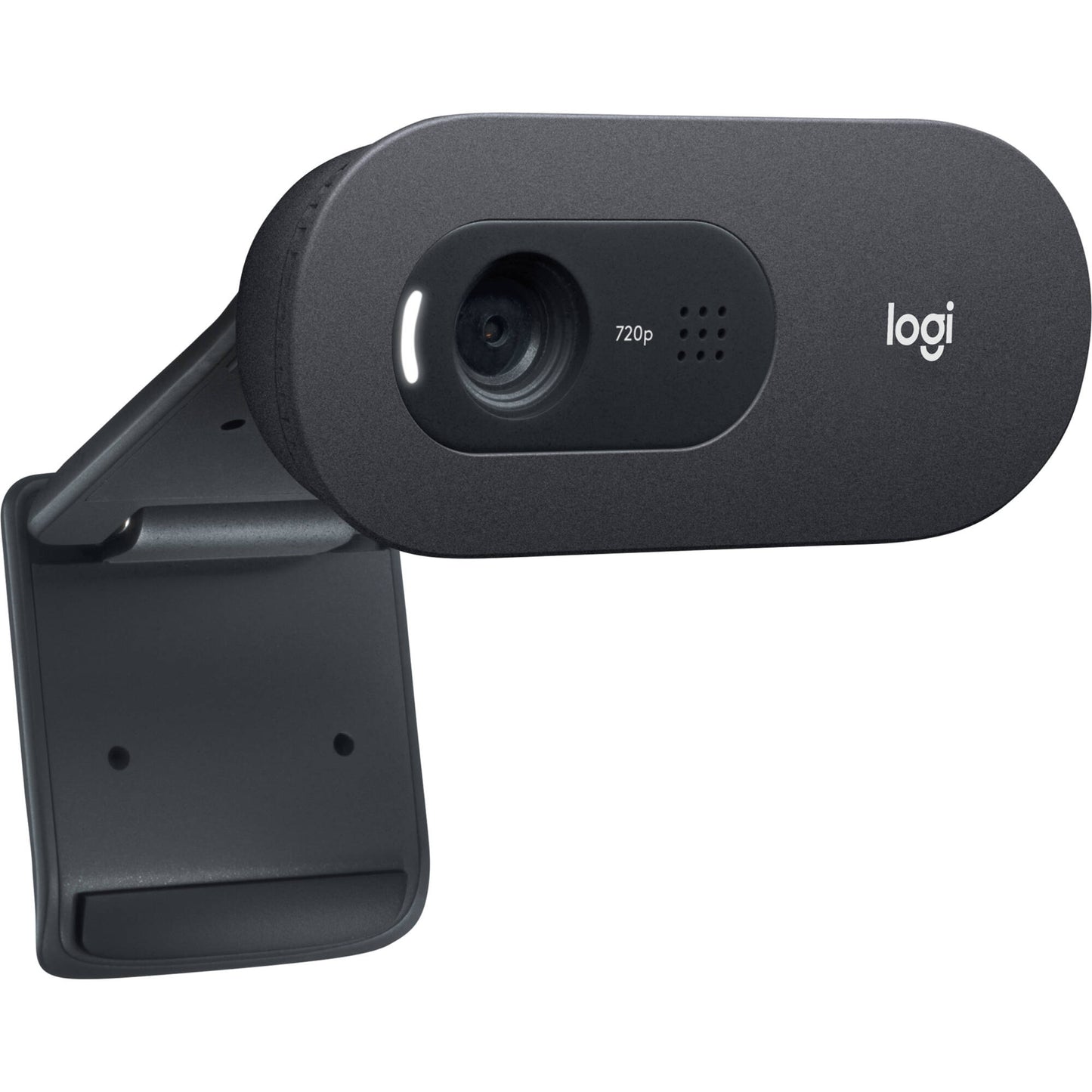 Logitech C505 HD Webcam 720p 30fps with Built-in Mono Mic, 60 Degree Diagonal Field of View, External USB Camera for Desktops, Laptops, PC, and Mac