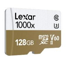 Lexar Professional 128GB 100x microSDXC UHS-II U3 C10 V60 Memory Card - 150MB/s LSDMI128CBAP1000R