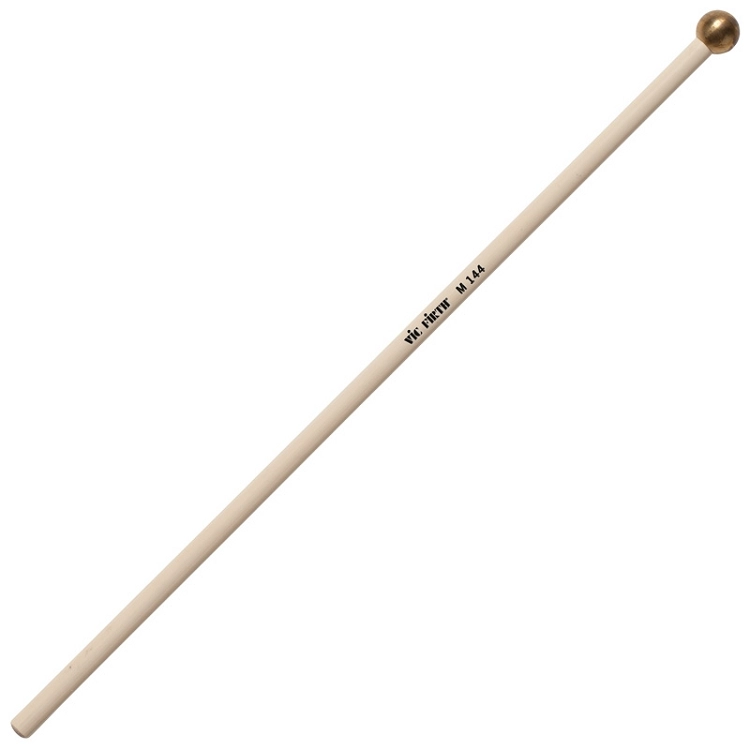 Vic Firth M144 Extra Hard Orchestral Small Round Brass Percussion Keyboard Mallets for Xylophone and Bells