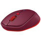 Logitech M337 Portable Bluetooth Mouse with 1000 DPI and Laser Grade Optical Sensor (Black, Blue, Red)
