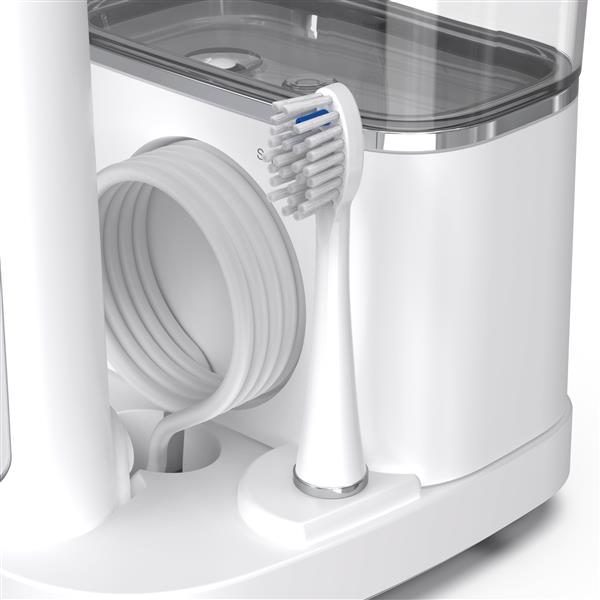 Waterpik Sonic-Fusion 2.0 Professional Flossing Toothbrush 2x High/Low Electric Setting 50/60Hz for Adults (White)