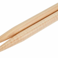 Vic Firth Nova N5B Hickory Wood Drumsticks (Pair) Drum Sticks for Drums and Percussion (Natural,  Nylon Tips, Red)
