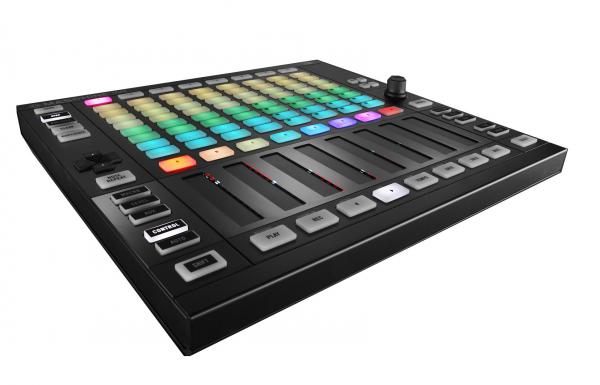 Native Instruments Maschine Jam 8x8 MIDI Pad Controller with Multicolor Performance Drum Synth Loop Digital Grid for Music DJ Production
