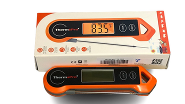 THERMOPRO TP-19H TP19H Waterproof Digital Meat Thermometer for Grilling with Ambidextrous Backlit and Motion Sensing Kitchen Cooking Food Thermometer for BBQ Grill Smoker Oil Fry Candy Thermometer