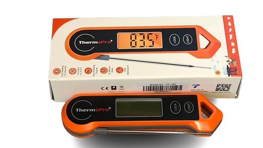 Thermopro TP-610 2-in-1 Dual Probe Waterproof Meat Thermometer with In – JG  Superstore