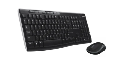 Logitech MK270 Wireless Office Keyboard and Mouse Combo Bluetooth Universal for PC Desktop and Laptop