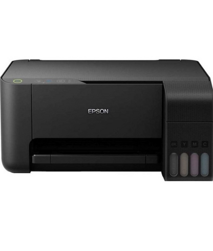 Epson L3210 3-in-1 Multifunctional EcoTank Printer with Epson Heat-Free Technology for Printing, Scanning and Copying
