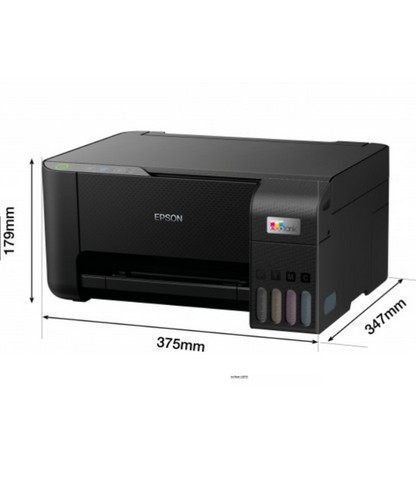 Epson L3210 3-in-1 Multifunctional EcoTank Printer with Epson Heat-Free Technology for Printing, Scanning and Copying